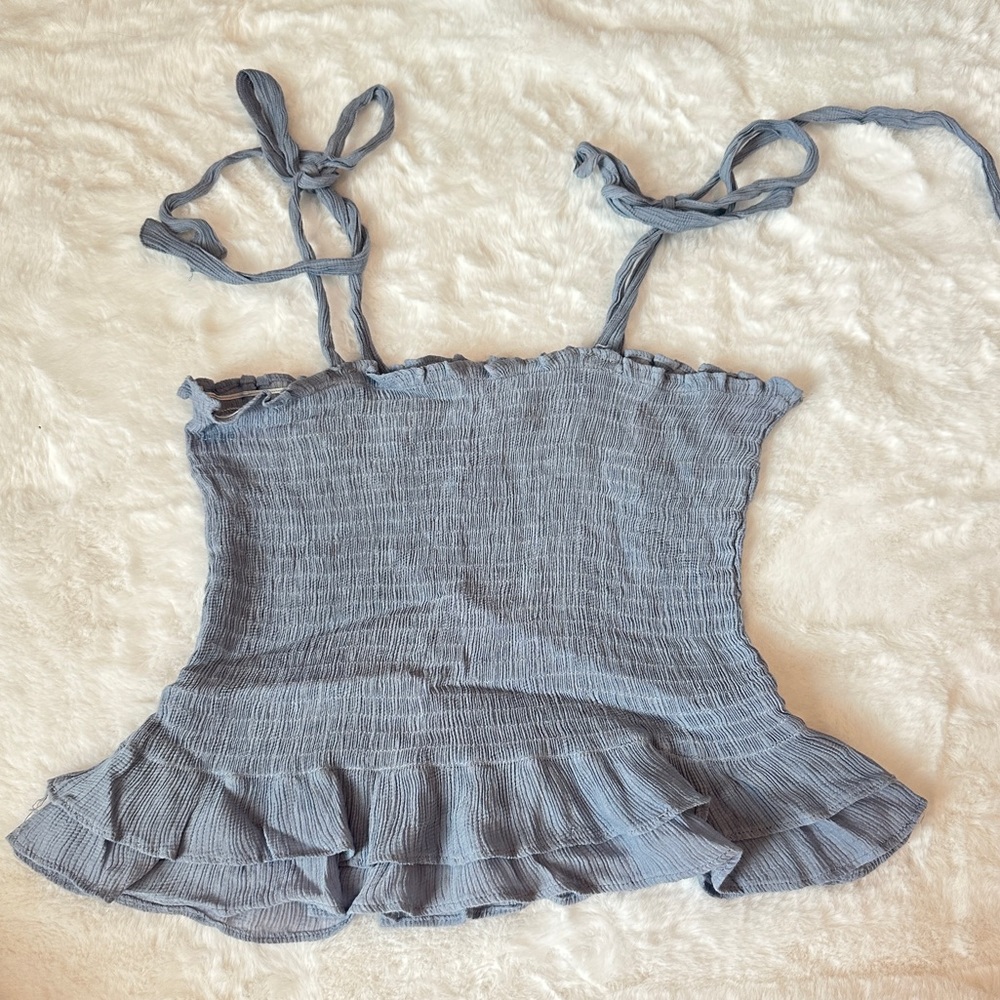 Princess Polly Ruffle Tie Top